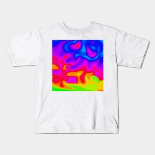 Rainbow multicolour gradient Kids T-Shirt